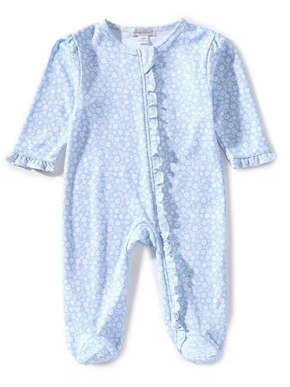 Kissy kissy Fall in bloom zip footie